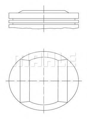 PERFECT CIRCLE 56133680 Поршень