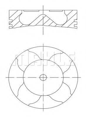 PERFECT CIRCLE 56042580 Поршень