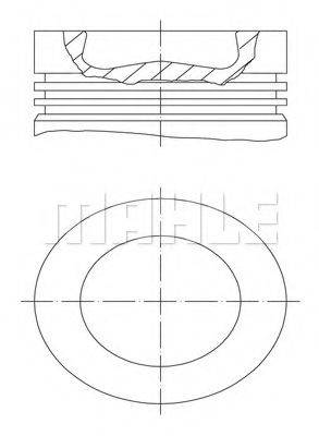 PERFECT CIRCLE 56043180 Поршень