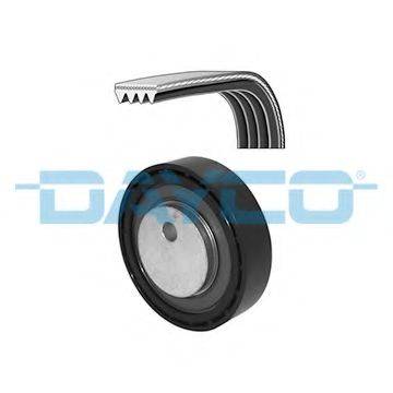 DAYCO KPV162 Поликлиновой ременный комплект