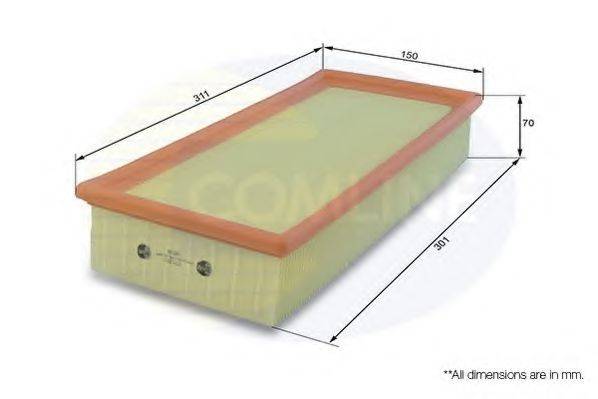 COMLINE CTY12010 Воздушный фильтр