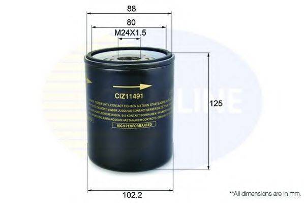 COMLINE CIZ11491 Масляный фильтр