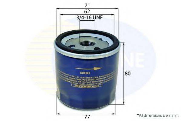 COMLINE EOF022 Масляный фильтр
