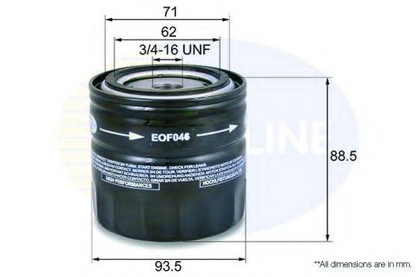 COMLINE EOF046 Масляный фильтр