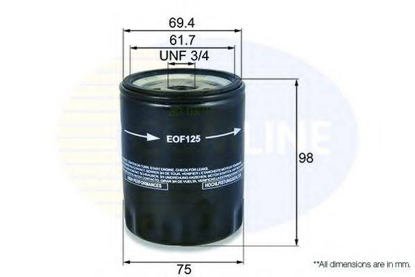 COMLINE EOF125 Масляный фильтр