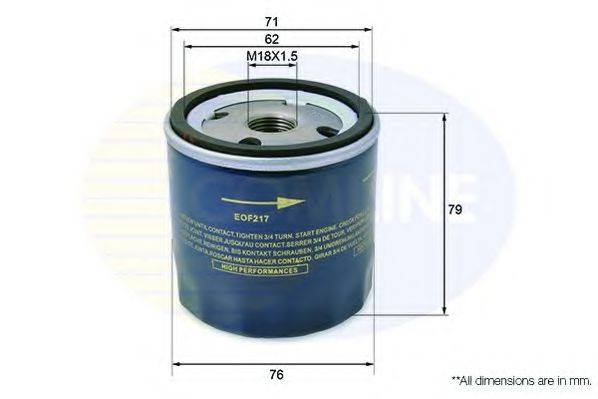 COMLINE EOF217 Масляный фильтр