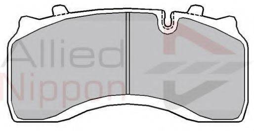 COMLINE ACV060KPX Комплект тормозных колодок, дисковый тормоз