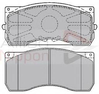 COMLINE ACV075KPX Комплект тормозных колодок, дисковый тормоз