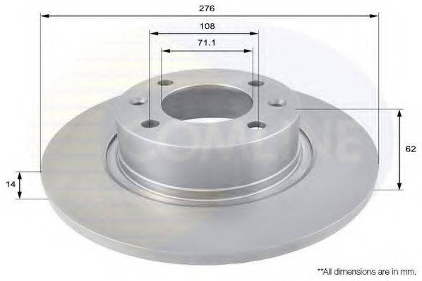 COMLINE ADC1533 Тормозной диск