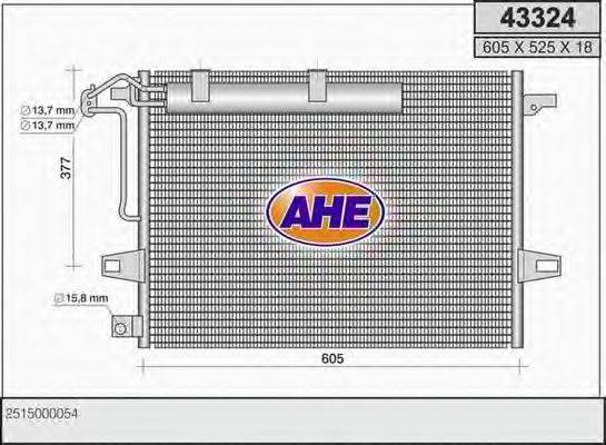 AHE 43324 Конденсатор, кондиционер