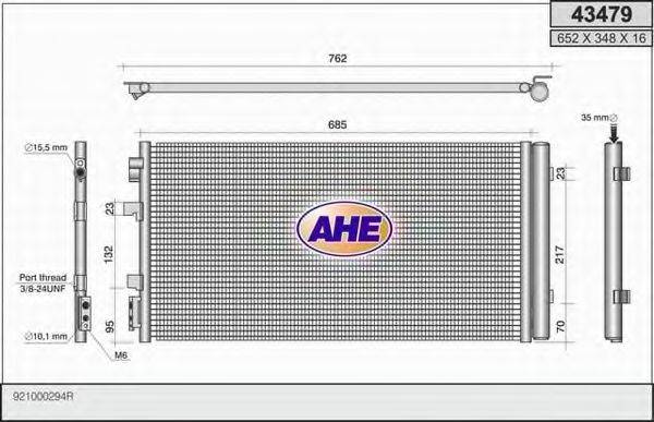 AHE 43479 Конденсатор, кондиционер