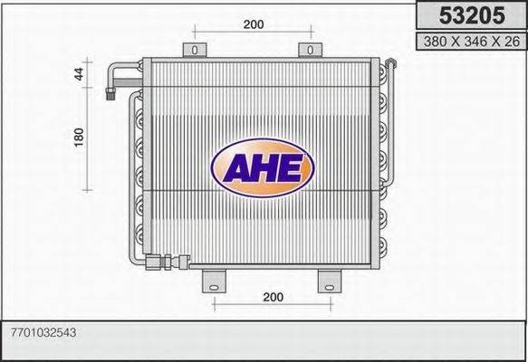 AHE 53205 Конденсатор, кондиционер