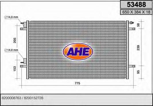 AHE 53488 Конденсатор, кондиционер