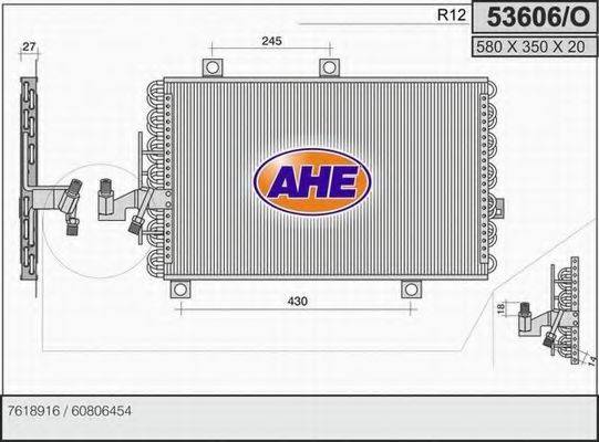 AHE 53606O Конденсатор, кондиционер