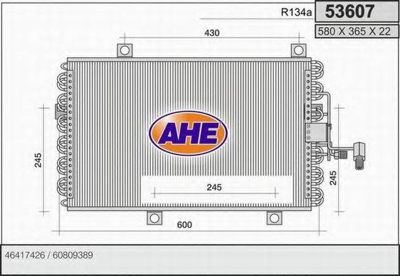 AHE 53607 Конденсатор, кондиционер