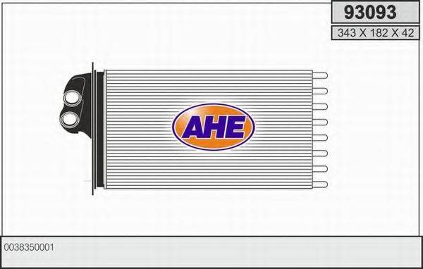 AHE 93093 Теплообменник, отопление салона