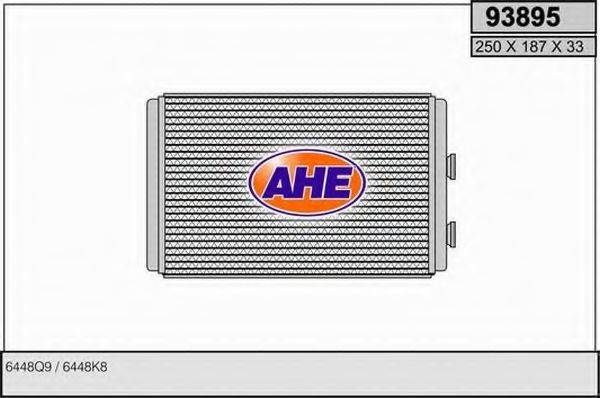 AHE 93895 Теплообменник, отопление салона