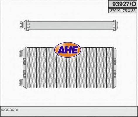 AHE 93927O Теплообменник, отопление салона