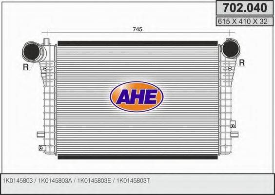 AHE 702040 Интеркулер