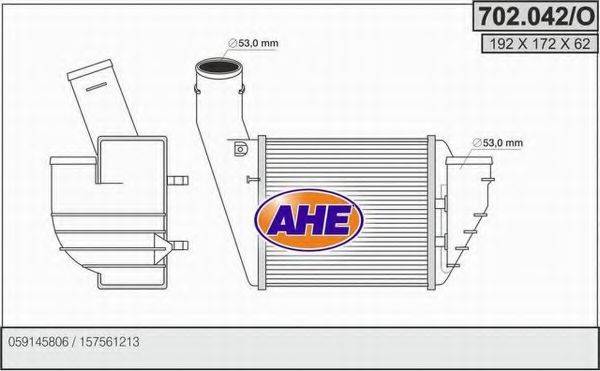 AHE 702042O Интеркулер