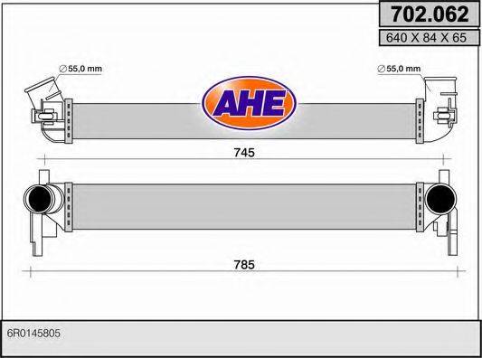 AHE 702062 Интеркулер