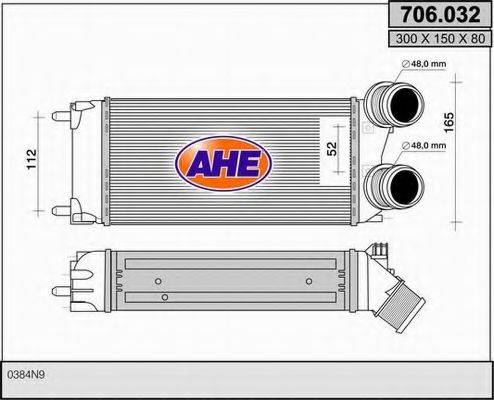 AHE 706032 Интеркулер