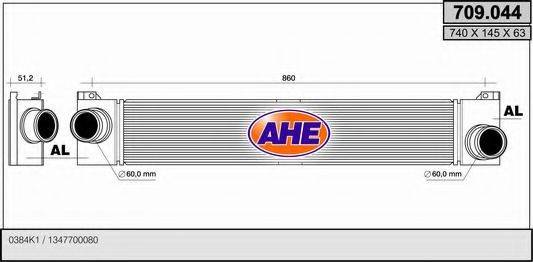 AHE 709044 Интеркулер