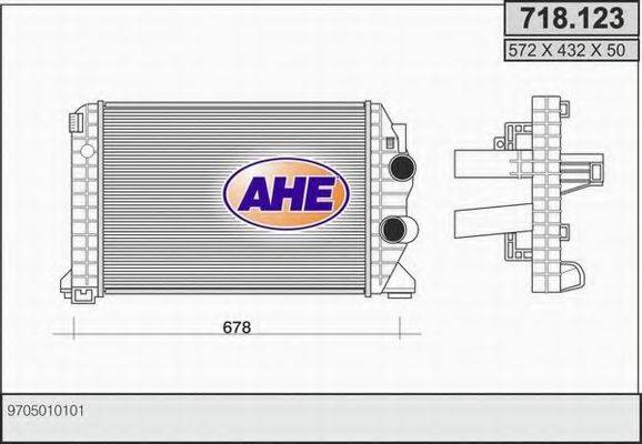 AHE 718123 Интеркулер