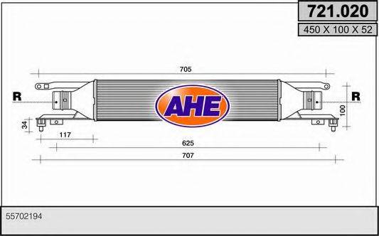 AHE 721020 Интеркулер