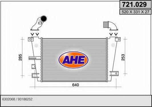 AHE 721029 Интеркулер