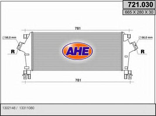 AHE 721030 Интеркулер