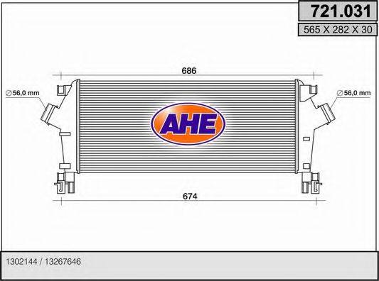 AHE 721031 Интеркулер