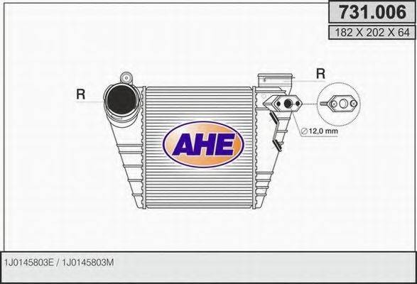 AHE 731006 Интеркулер