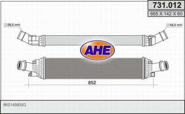 AHE 731012 Интеркулер