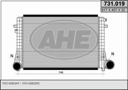 AHE 731019 Интеркулер