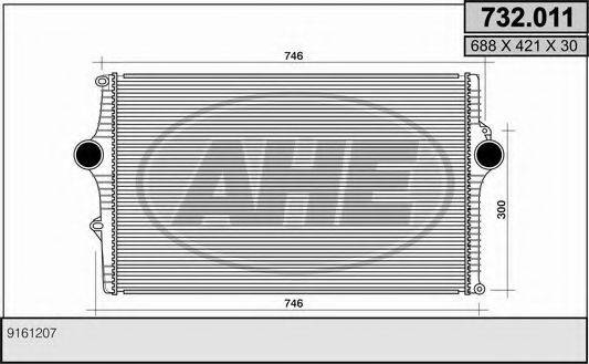 AHE 732011 Интеркулер