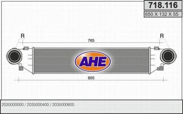 AHE 718116 Интеркулер