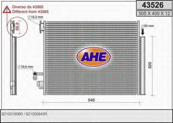 AHE 43526 Конденсатор, кондиционер