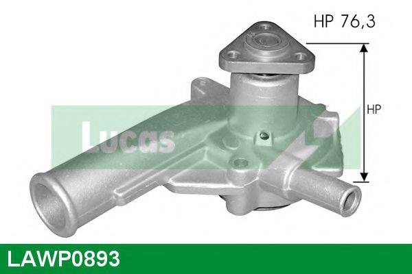 LUCAS ENGINE DRIVE LAWP0893 Водяной насос