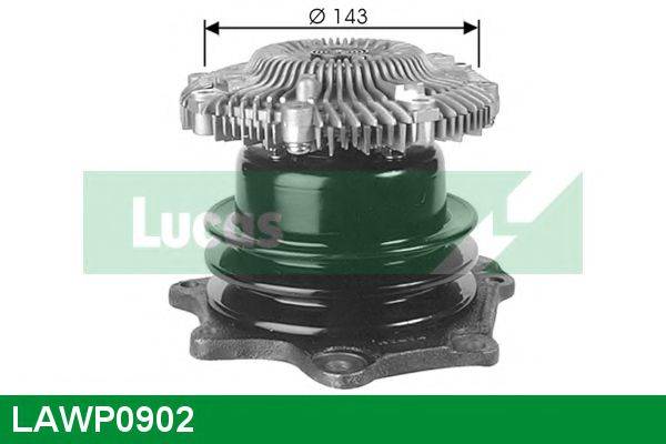 LUCAS ENGINE DRIVE LAWP0902 Водяной насос