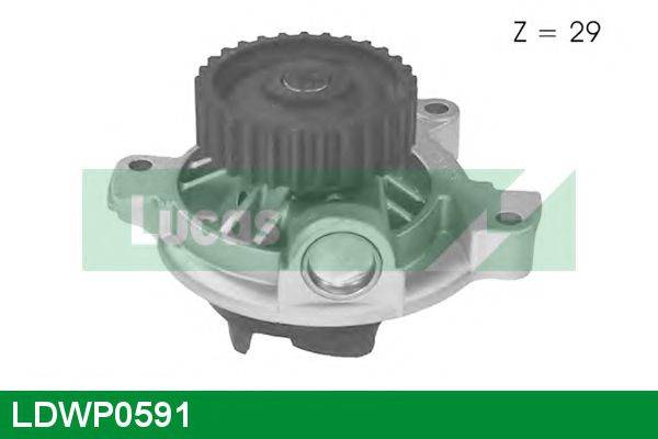 LUCAS ENGINE DRIVE LDWP0591 Водяной насос
