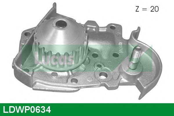 LUCAS ENGINE DRIVE LDWP0634 Водяной насос