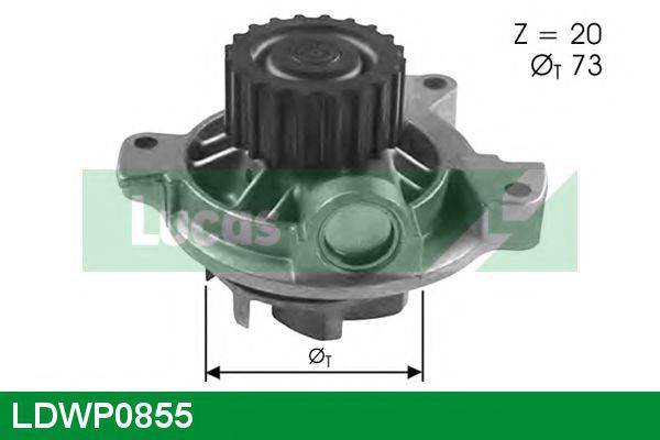 LUCAS ENGINE DRIVE LDWP0855 Водяной насос