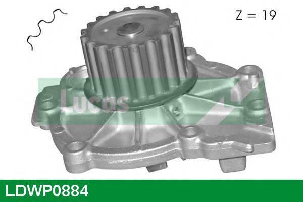 LUCAS ENGINE DRIVE LDWP0884 Водяной насос