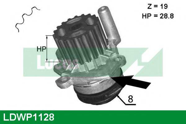 LUCAS ENGINE DRIVE LDWP1128 Водяной насос