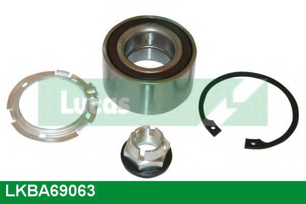 LUCAS ENGINE DRIVE LKBA69063 Комплект подшипника ступицы колеса