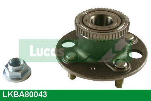 LUCAS ENGINE DRIVE LKBA80043 Комплект подшипника ступицы колеса