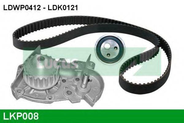 LUCAS ENGINE DRIVE LKP008 Водяной насос + комплект зубчатого ремня