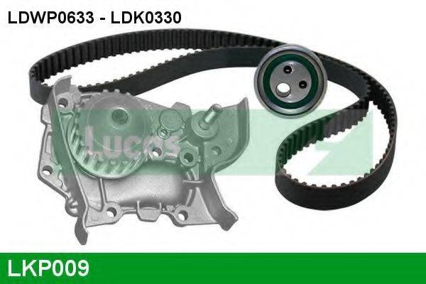 LUCAS ENGINE DRIVE LKP009 Водяной насос + комплект зубчатого ремня