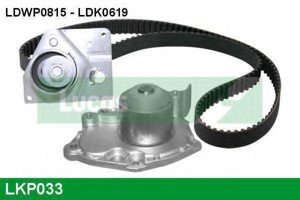 LUCAS ENGINE DRIVE LKP033 Водяной насос + комплект зубчатого ремня